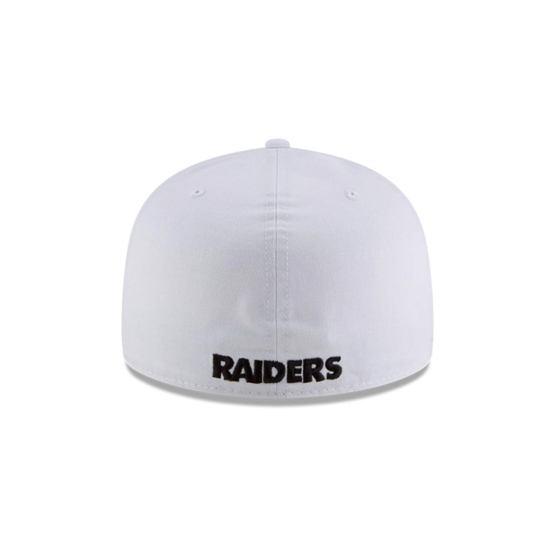GORRA 59FIFTY LAS VEGAS RAIDERS NFL CLASICOS WHITE - 6