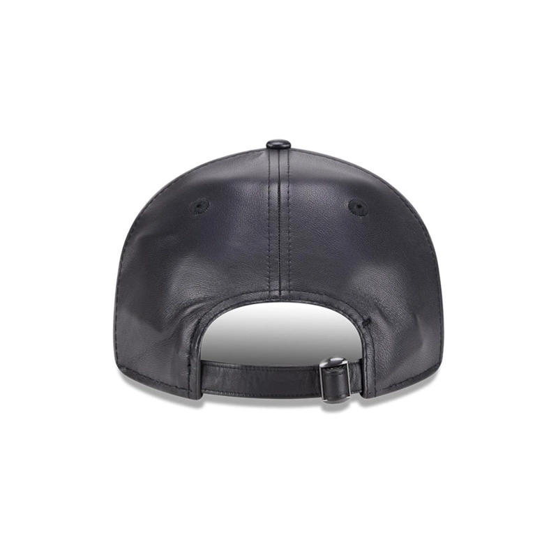 GORRA 9FIFTY MLB CHICAGO WHITE SOX GENUINE LEATHER BLACK - 6