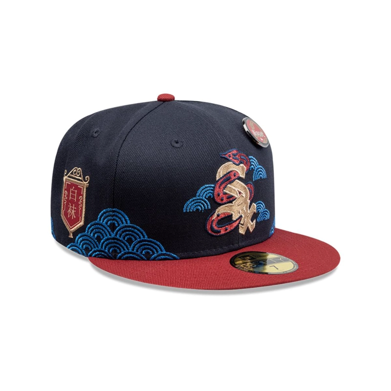 GORRA 59FIFTY CHICAGO WHITE SOX MLB LUNAR NEW YEAR 2025 AZUL - 2