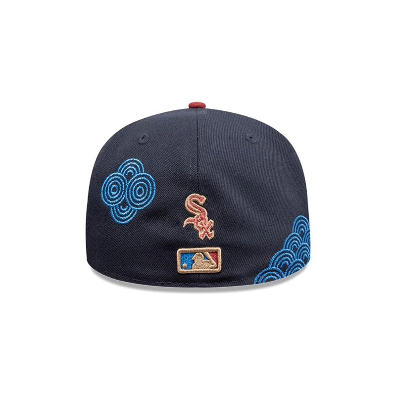 GORRA 59FIFTY CHICAGO WHITE SOX MLB LUNAR NEW YEAR 2025 AZUL - 7