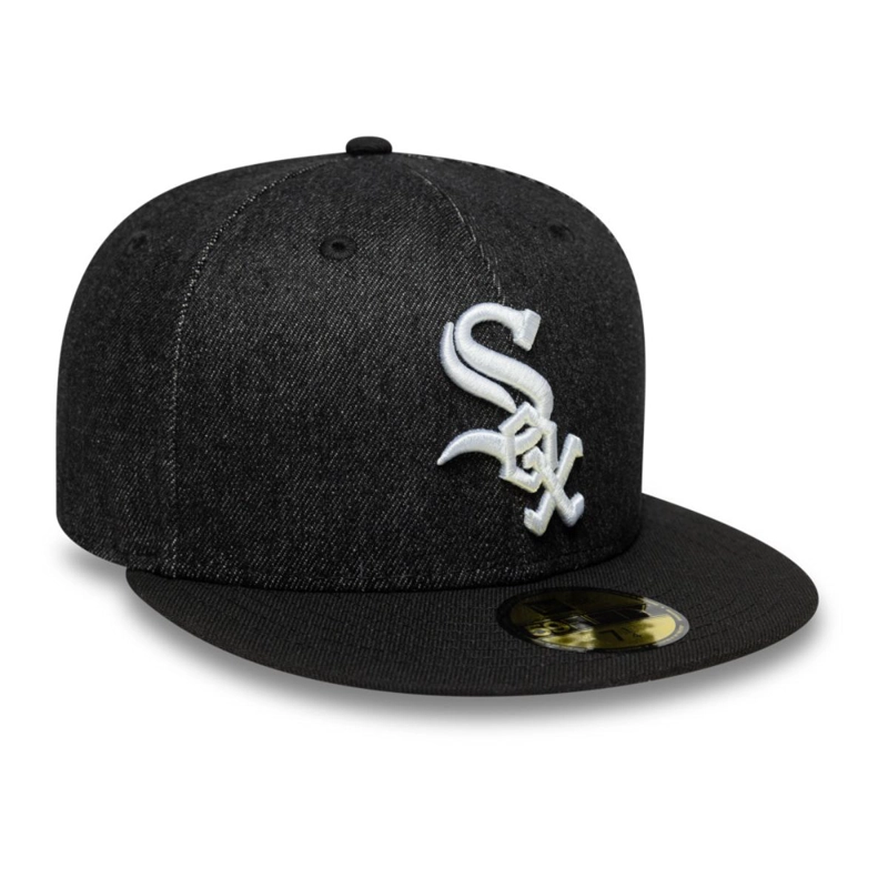 GORRA 59FIFTY CHICAGO WHITE SOX MLB DENIM 2TONE BLACK - 3