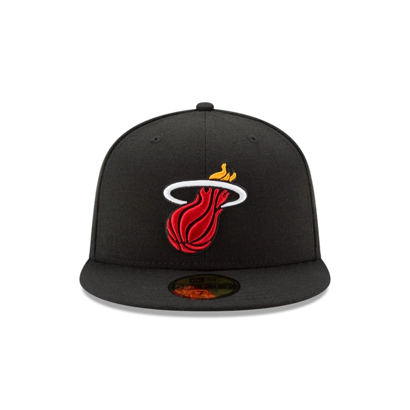 GORRA 59FIFTY MIAMI HEAT NBA CLASICOS BLACK - 3
