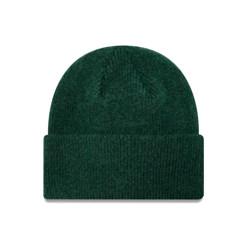 BEANIE NEW YORK YANKEES MLB WIDE CUFF DARK GREEN WOMAN - 2