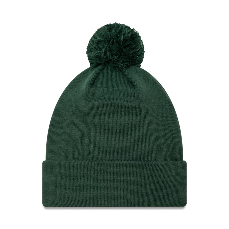 BEANIE LA MLB METALLIC BOBBLE BEAN GREEN WOMAN - 2