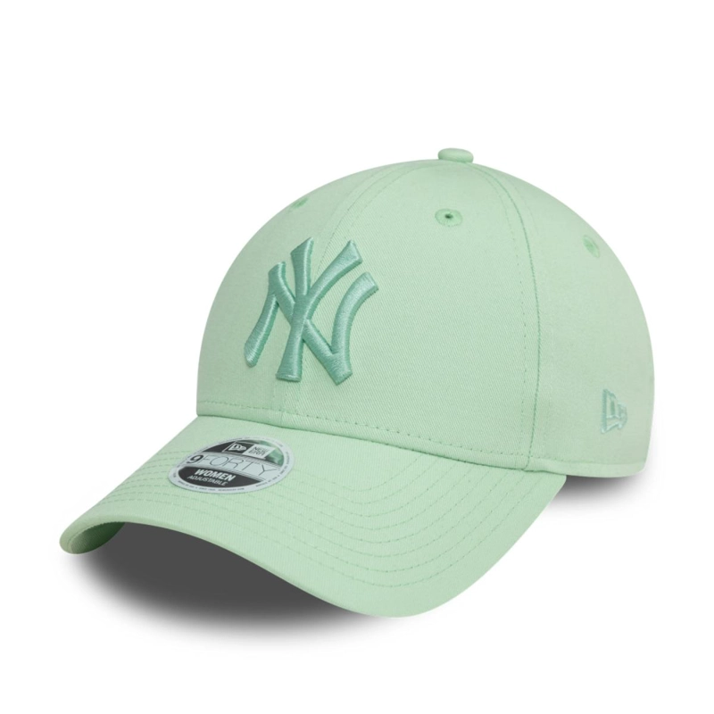 GORRA 9FORTY NY MLB LEAGUE ESSENTIALS GREEN WOMAN - 1