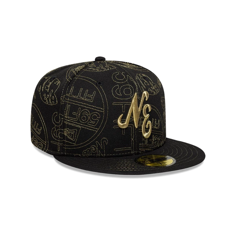GORRA 59FIFTY NEW ERA BRAND 59FIFTY DAY BLACK - 2