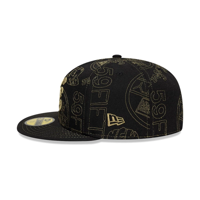 GORRA 59FIFTY NEW ERA BRAND 59FIFTY DAY BLACK - 4