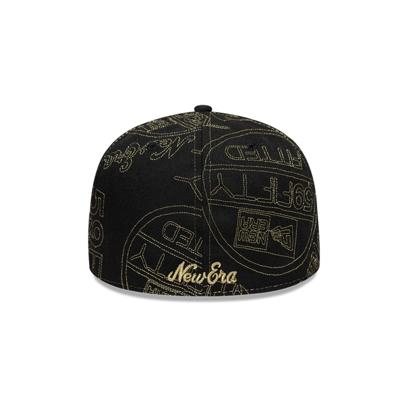 GORRA 59FIFTY NEW ERA BRAND 59FIFTY DAY BLACK - 6