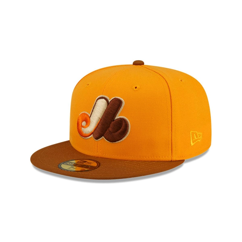 GORRA 59FIFTY MONTREAL EXPOS MLB DROP AMARILLO - 2