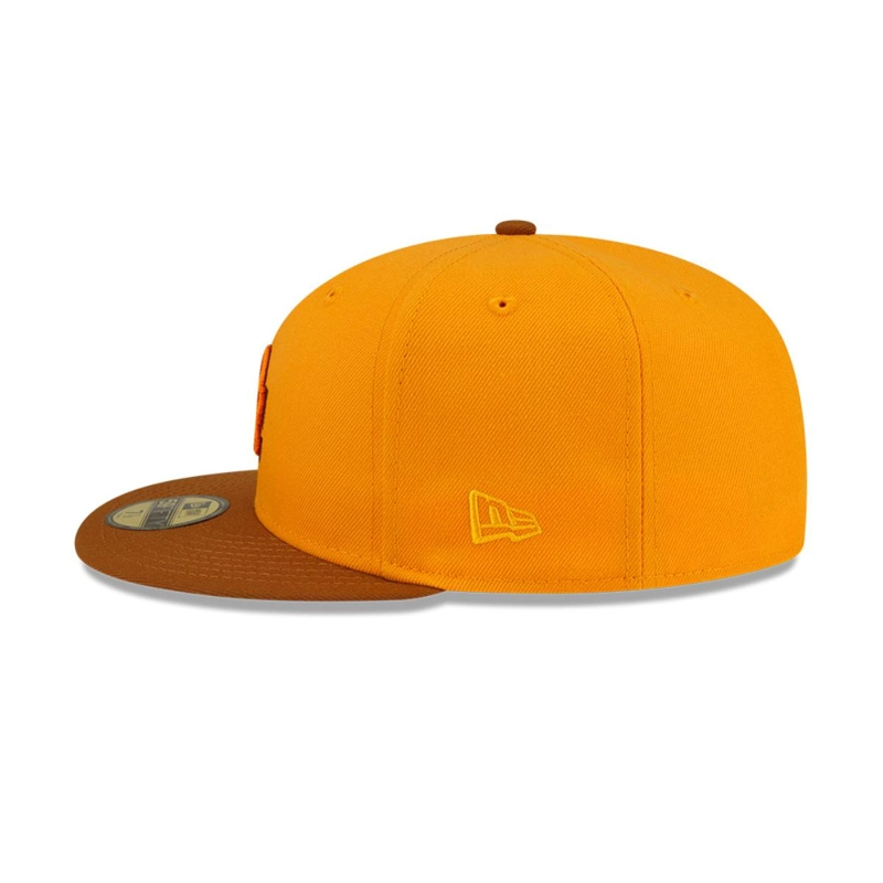 GORRA 59FIFTY LOS ANGELES DODGERS MLB DROP GOLD - 5