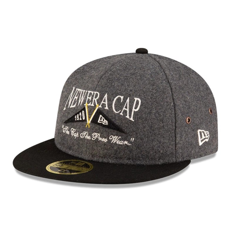 GORRA NEW ERA BRAND 59FIFTY DAY GRIS - 1