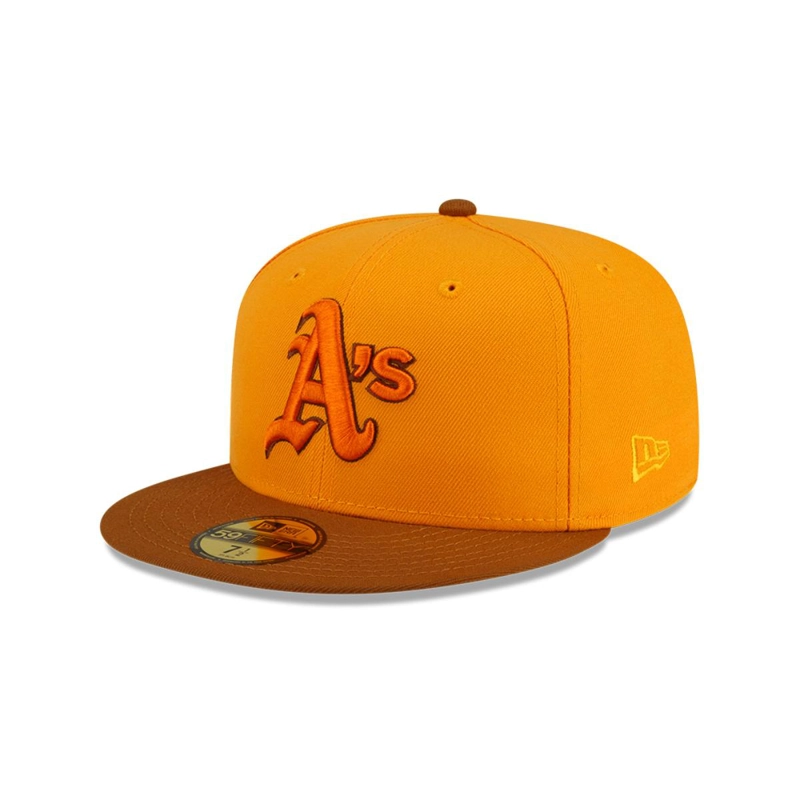 GORRA 59FIFTY OAKLAND ATHLETICS MLB DROP AMARILLO - 2