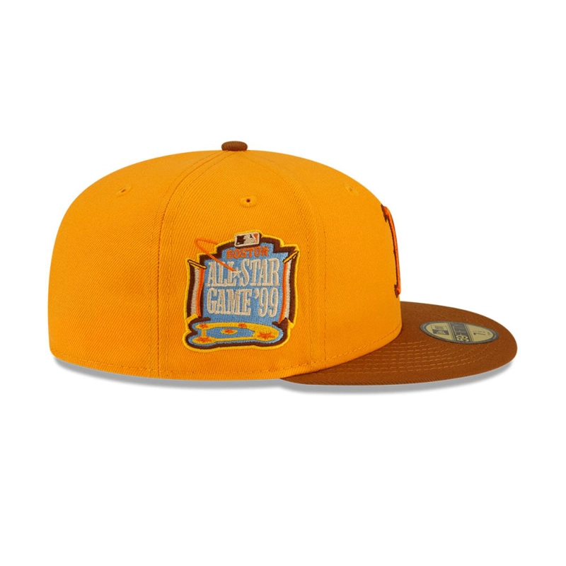 GORRA 59FIFTY BOSTON RED SOX MLB DROP AMARILLO - 5