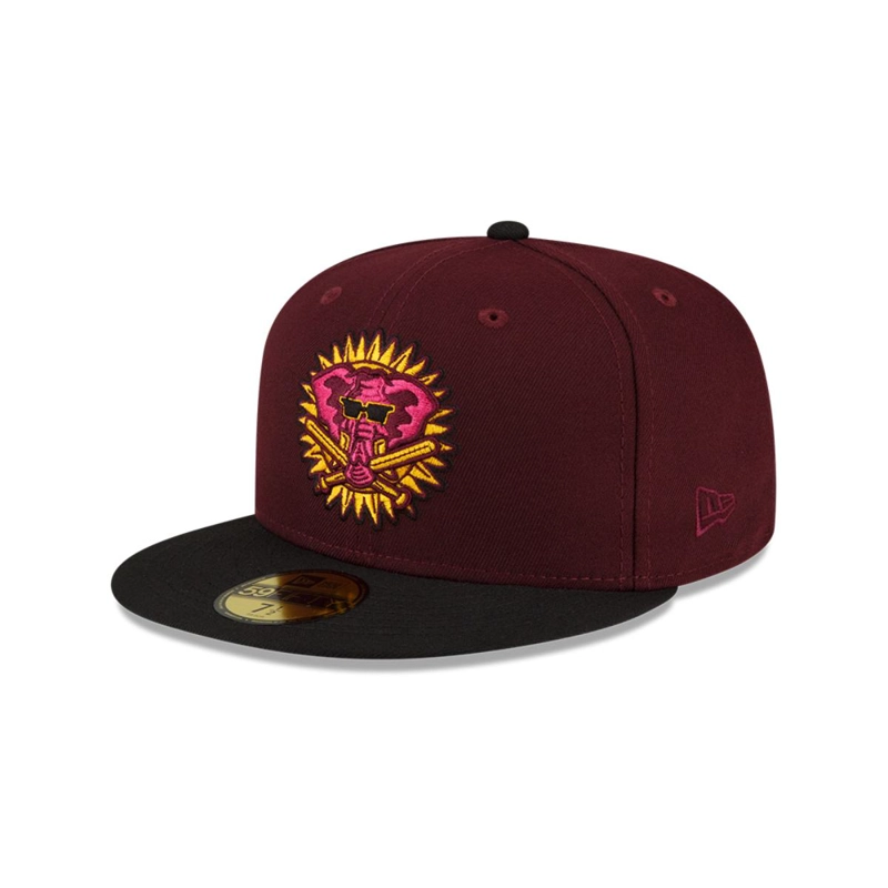 GORRA 59FIFTY OAKLAND ATHLETICS MLB DROP MORADO - 1