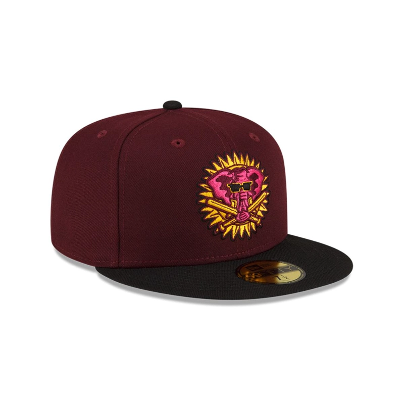 GORRA 59FIFTY OAKLAND ATHLETICS MLB DROP MORADO - 2