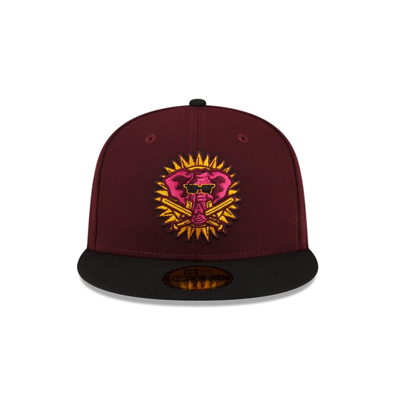 GORRA 59FIFTY OAKLAND ATHLETICS MLB DROP MORADO - 3