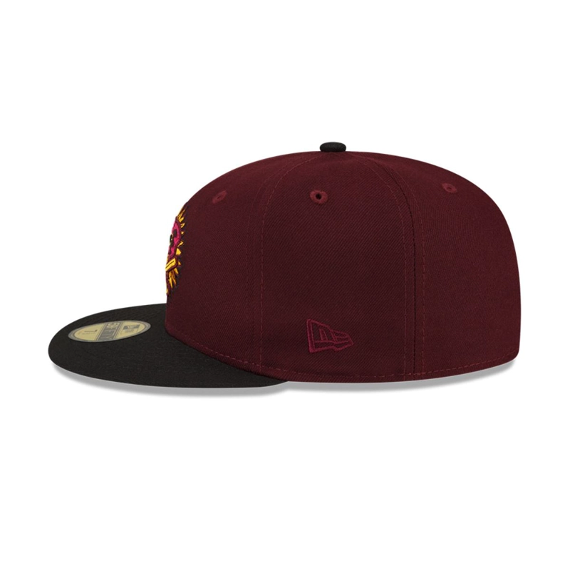 GORRA 59FIFTY OAKLAND ATHLETICS MLB DROP MORADO - 4