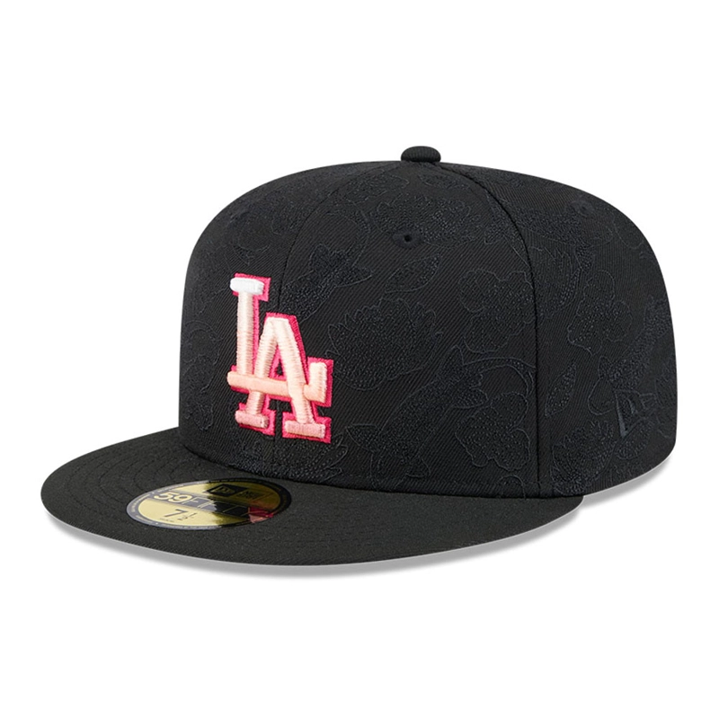 GORRA 59FIFTY LOS ANGELES DODGERS MLB TONAL KOI BLACK - 1