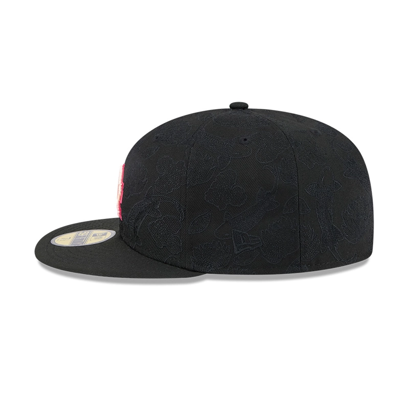 GORRA 59FIFTY LOS ANGELES DODGERS MLB TONAL KOI BLACK - 5