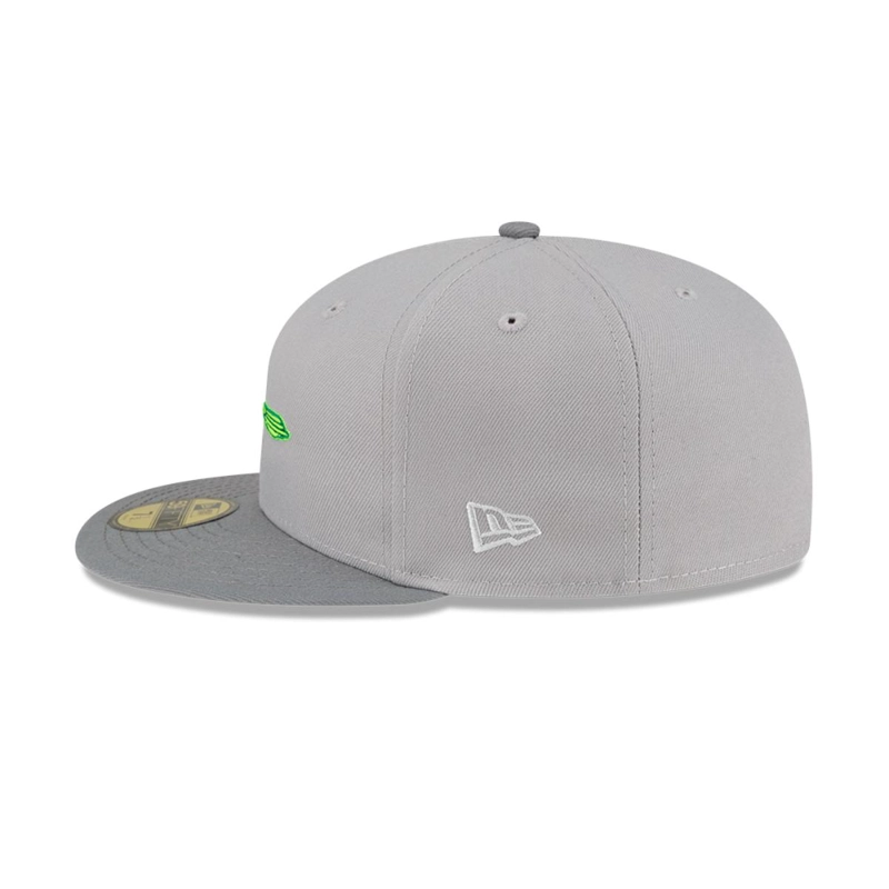 GORRA 59FIFTY BALTIMORE ORIOLES MLB DROP GRIS - 4