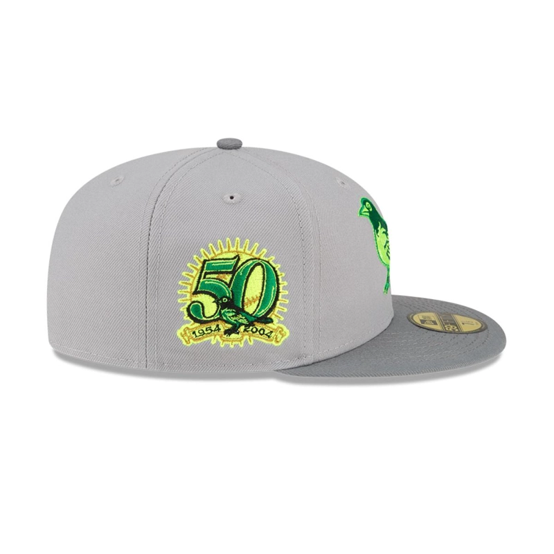 GORRA 59FIFTY BALTIMORE ORIOLES MLB DROP GRIS - 5