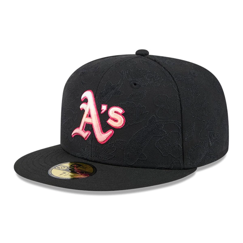 GORRA 59FIFTY OAKLAND ATHLETICS MLB TONAL KOI BLACK - 1