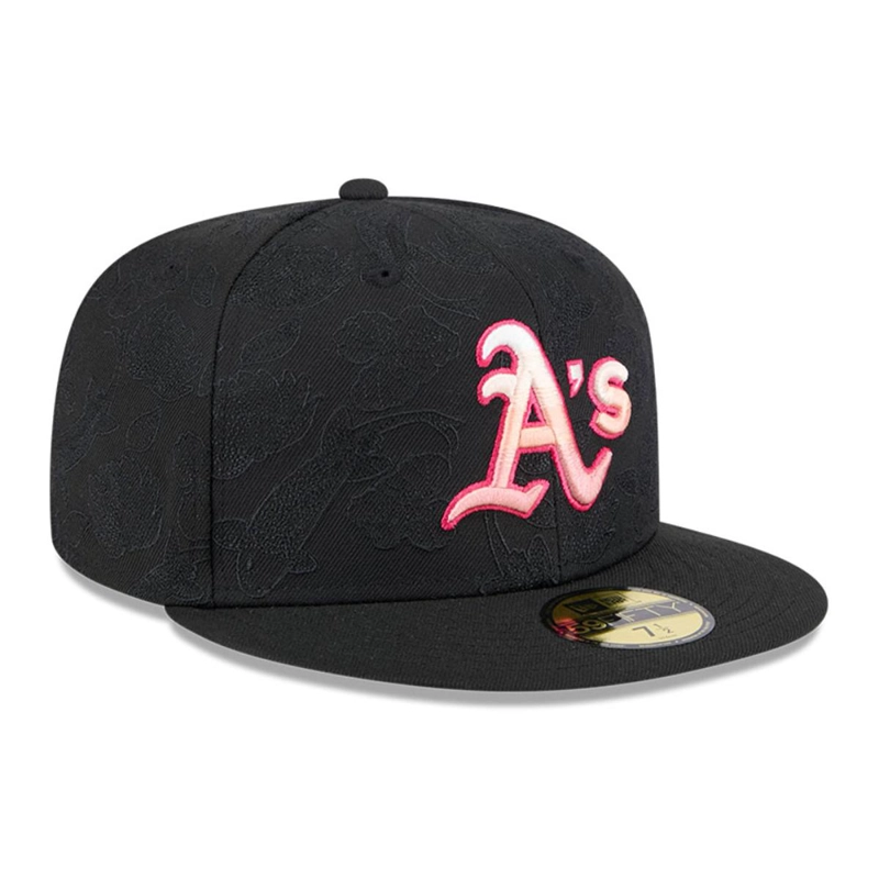 GORRA 59FIFTY OAKLAND ATHLETICS MLB TONAL KOI BLACK - 2