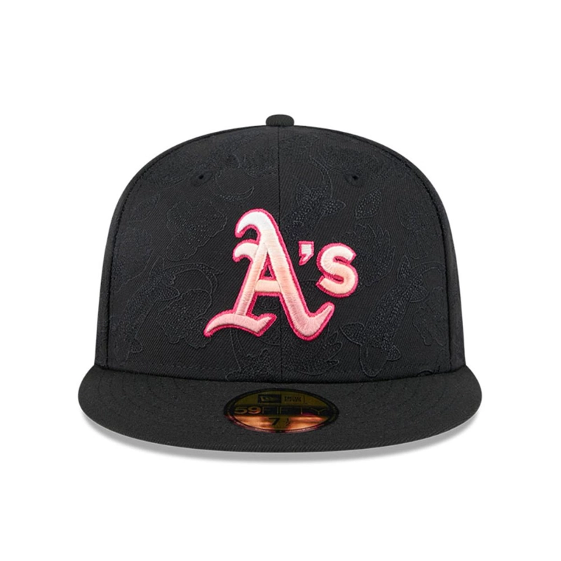 GORRA 59FIFTY OAKLAND ATHLETICS MLB TONAL KOI BLACK - 3
