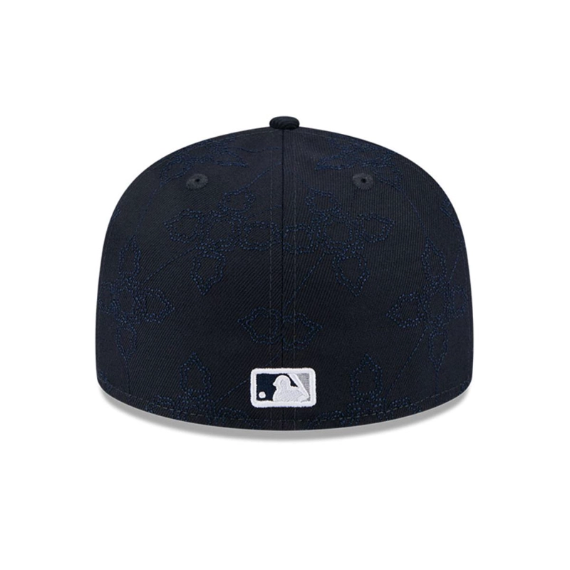 GORRA 59FIFTY NEW YORK YANKEES MLB OTC PATTERN NAVY - 6