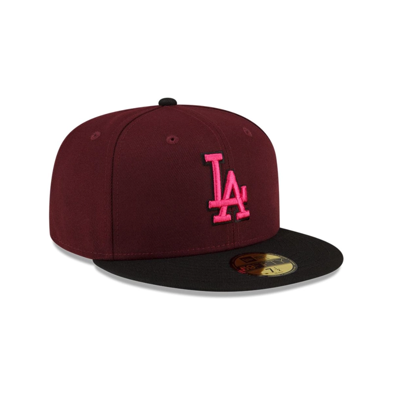 GORRA 59FIFTY LOS ANGELES DODGERS MLB DROP MORADO - 2