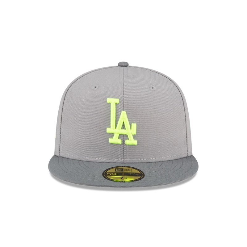 GORRA 59FIFTY LOS ANGELES DODGERS MLB DROP GREY - 3