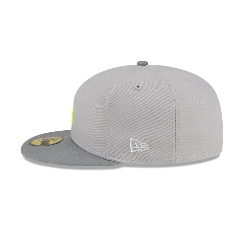 GORRA 59FIFTY LOS ANGELES DODGERS MLB DROP GREY - 4