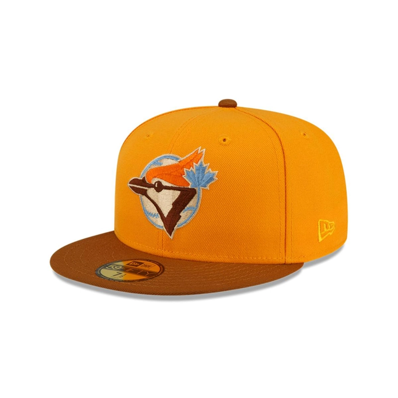 GORRA 59FIFTY TORONTO BLUE JAYS MLB DROP GOLD - 2