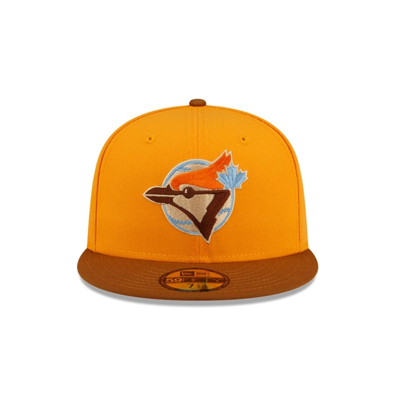 GORRA 59FIFTY TORONTO BLUE JAYS MLB DROP GOLD - 3