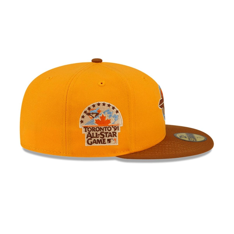 GORRA 59FIFTY TORONTO BLUE JAYS MLB DROP GOLD - 5