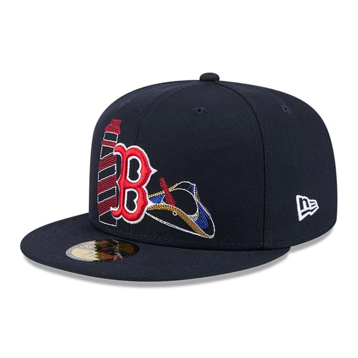 GORRA 59FIFTY BOSTON RED SOX MLB STATE STITCH NAVY - 2
