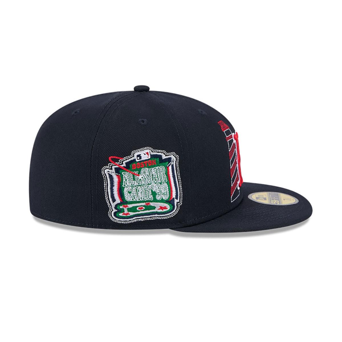 GORRA 59FIFTY BOSTON RED SOX MLB STATE STITCH NAVY - 4