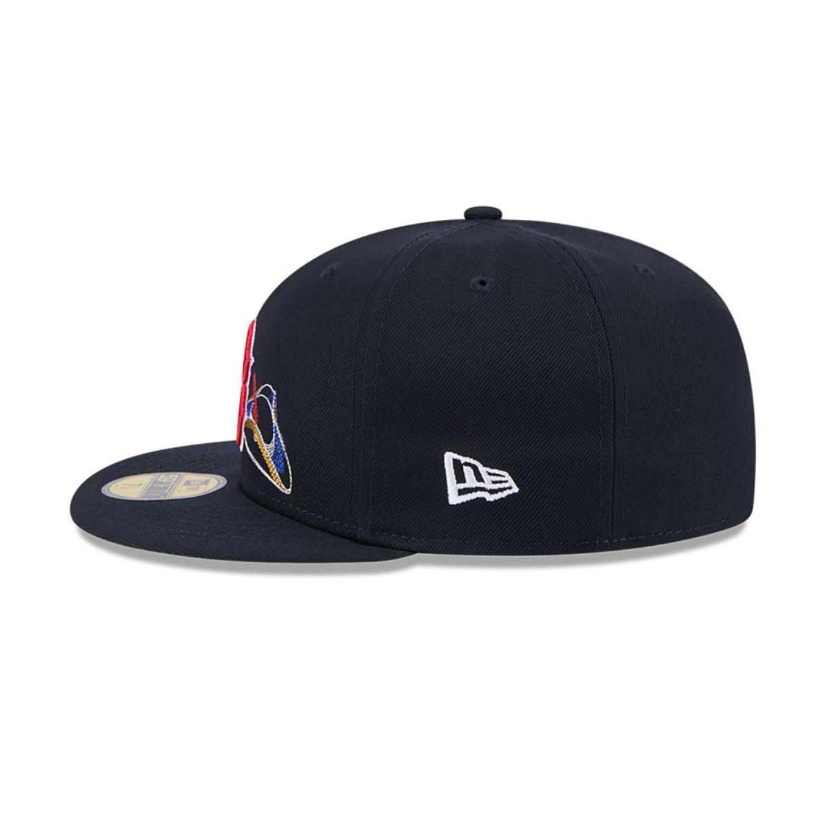 GORRA 59FIFTY BOSTON RED SOX MLB STATE STITCH NAVY - 5
