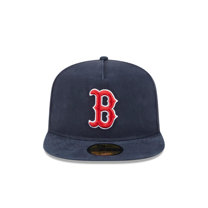 GORRA 59FIFTY BOSTON ROJO SOX MLB CHAMPIONSHIP SIDE FLAG AZUL - 3