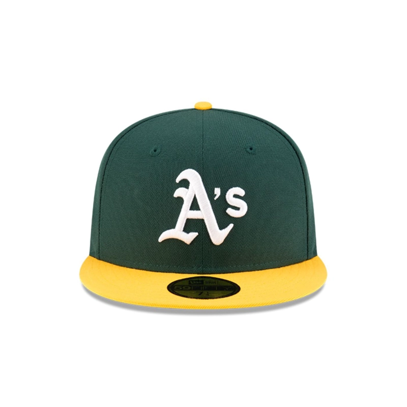 GORRA 59FIFTY OAKLAND ATHLETICS MLB OVO X MLB VERDE - 3