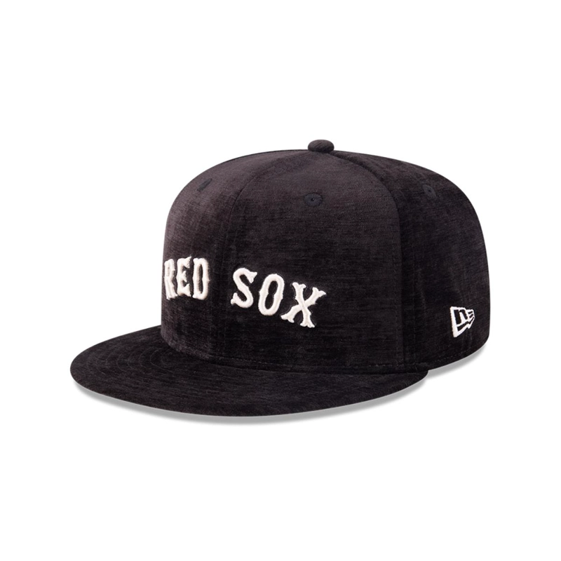 GORRA BOSTON RED SOX 59FIFTY DAY FITTED NEGRA - 1