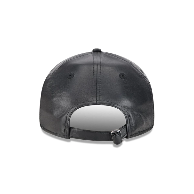 GORRA 9FIFTY MLB LOS ANGELES DODGERS GENUINE LEATHER BLACK - 6