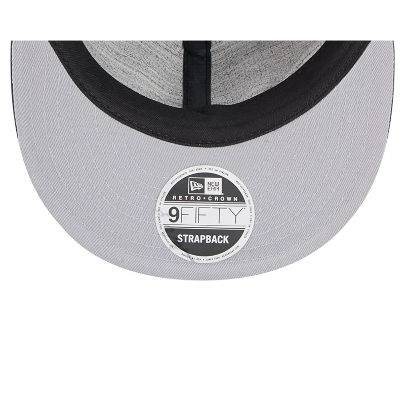 GORRA 9FIFTY MLB LOS ANGELES DODGERS GENUINE LEATHER BLACK - 7