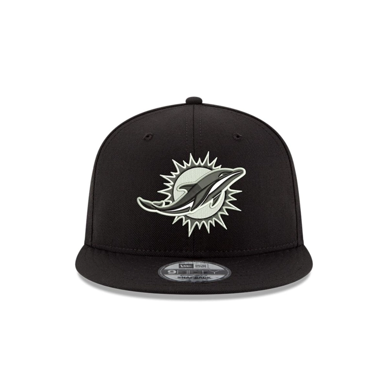 GORRA 9FIFTY MIAMI DOLPHINS NFL  CLASICOS BLACK - 3
