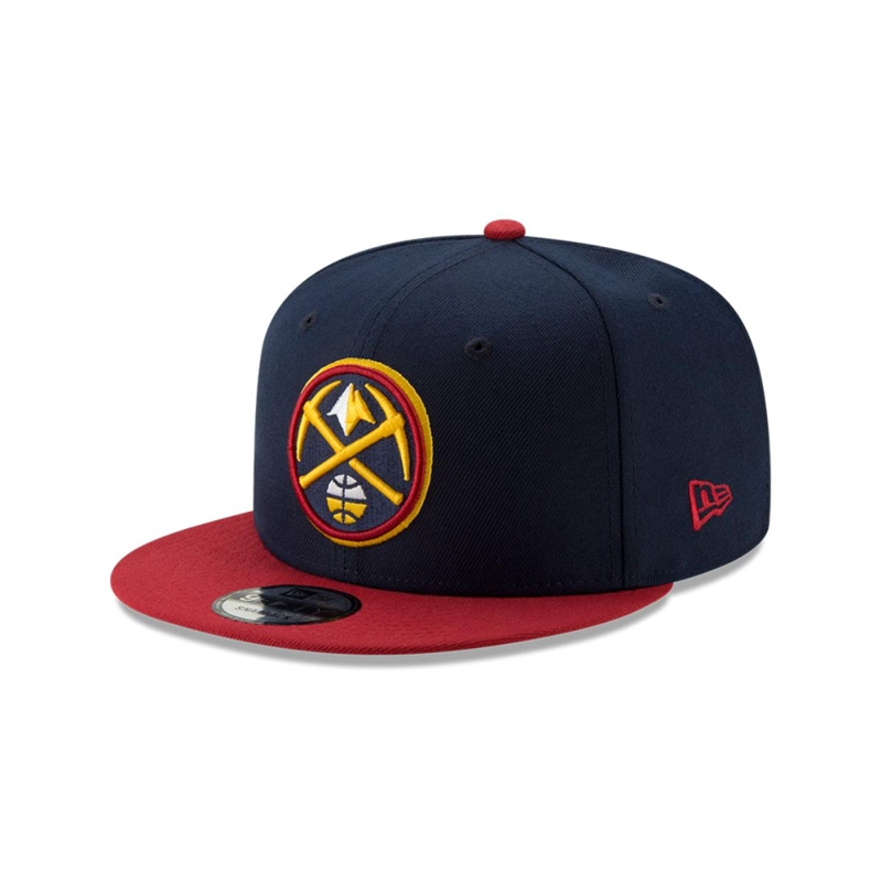 GORRA 9FIFTY DENVER NUGGETS NBA  CLASICOS DARK BLUE - 1