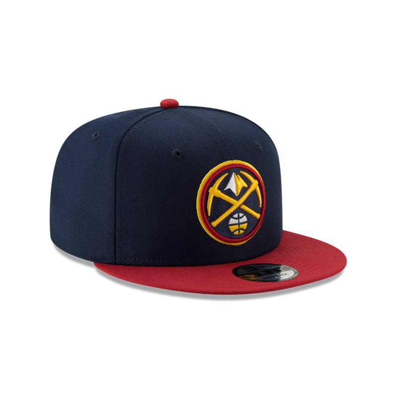 GORRA 9FIFTY DENVER NUGGETS NBA  CLASICOS DARK BLUE - 2