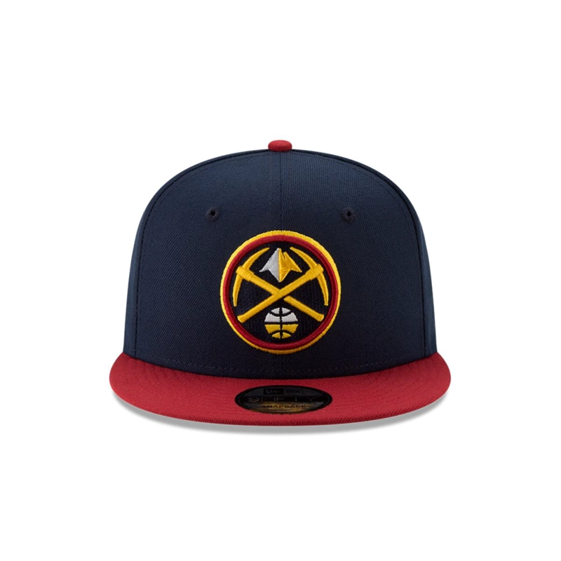 GORRA 9FIFTY DENVER NUGGETS NBA  CLASICOS DARK BLUE - 3