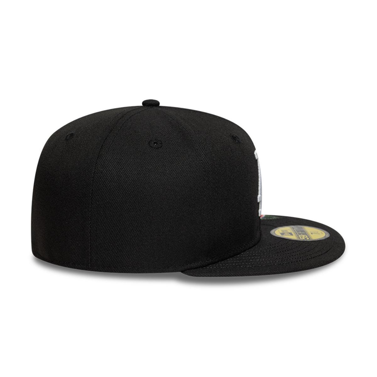 GORRA 59FIFTY LOS ANGELES DODGERS MLB ROSES BLACK - 5
