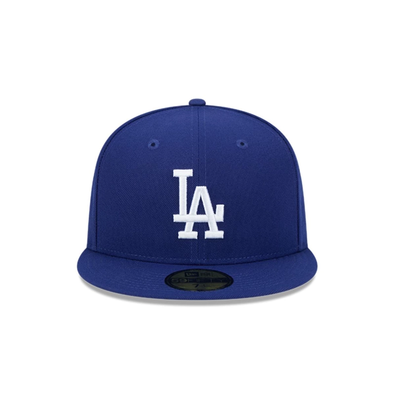 GORRA 59FIFTY LOS ANGELES DODGERS MBL TEAM VERBIAGE DK BLUE - 3