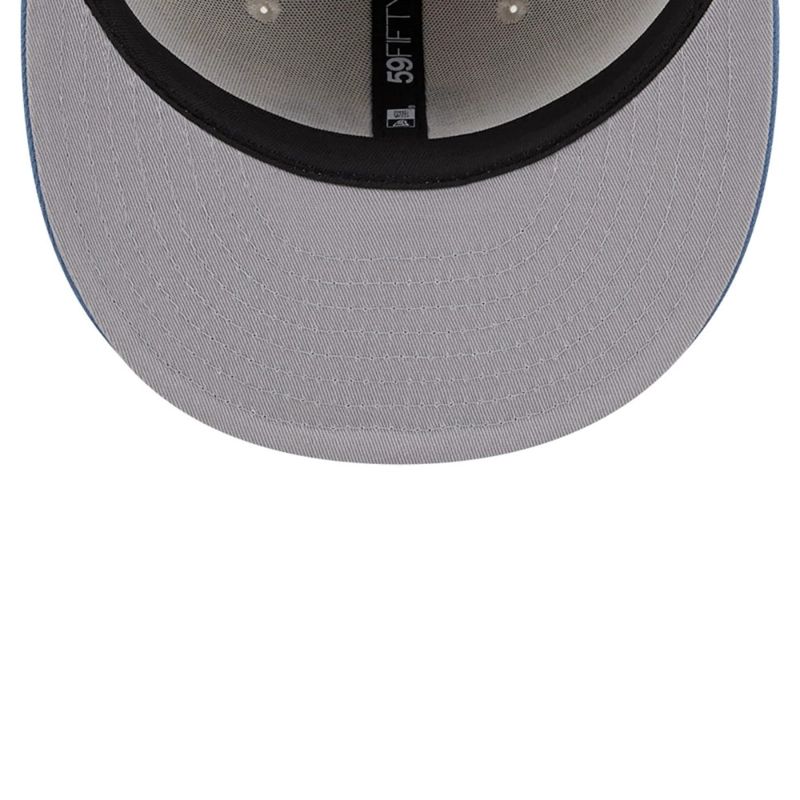 GORRA 59FIFTY OAKLAND ATHLETICS COLOR BRUSH CREMA - 5